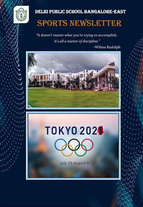 Sports Newsletter – August 2021 - DPS BANGALORE
