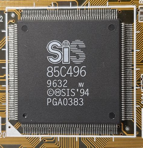 SiS 85C496/497 (486-VIP 486 Green PC VESA/ISA/PCI Chipset) - The Retro Web