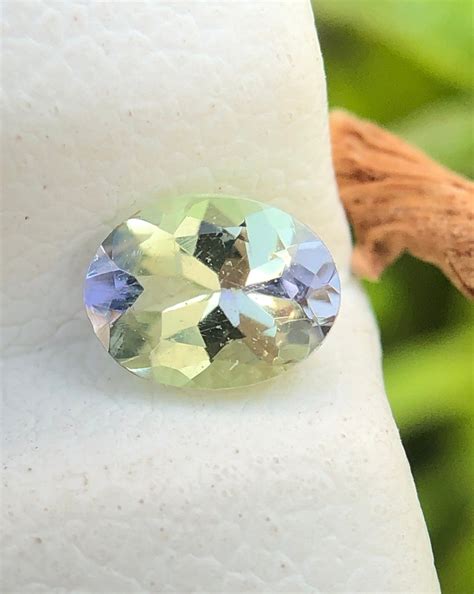 Buy Zoisite Green Blue Tanzanite Oval, 5x4 MM Loose Ring Size Zoisite ...