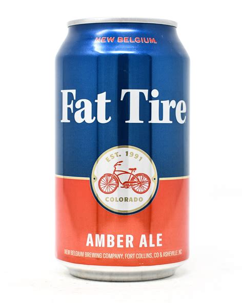 New Belgium, Fat Tire, Amber Ale, 12oz Can