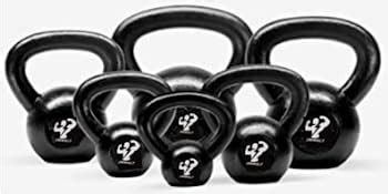 Buy JIMWALT Jimwalt Heavy Duty Enameled Cast Iron Kettlebell | Smooth ...