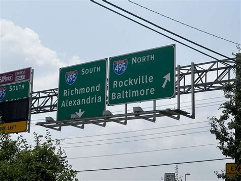 Virginia plans for signs to alert Maryland drivers to new I-495 toll lanes | FFXnow