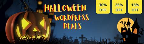 Ultimate Halloween WordPress Deals - Slash Your Expense