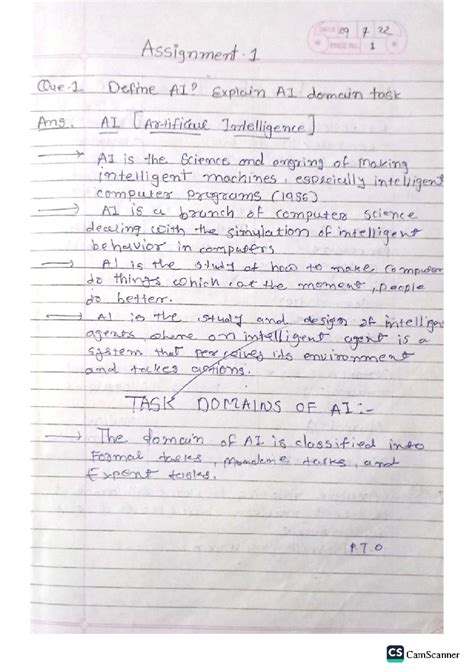AI assignments on introduction and uniformed search - Artificial ...