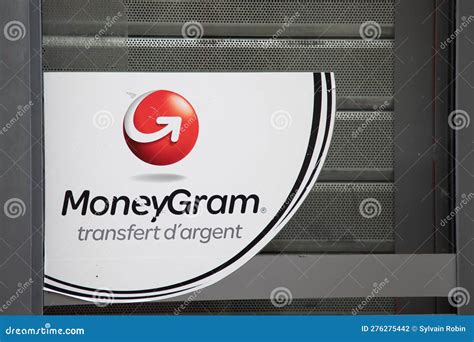 MoneyGram Sign Text and Logo Brand Front Facade Agency Shop Ice Currency Exchange International ...