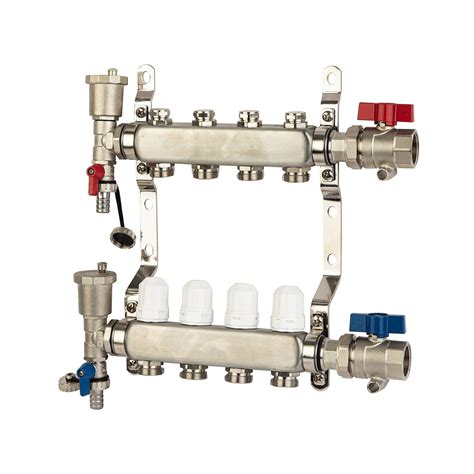 Floor Heating Stainless Steel Manifold Radiant Manifolds for Pex ...