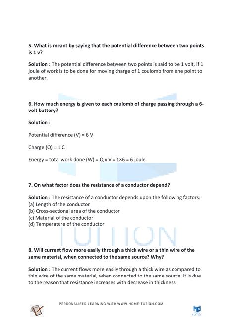 Image result for Science Class 10 Chapter 12 Electricity NCERT Example 12.5