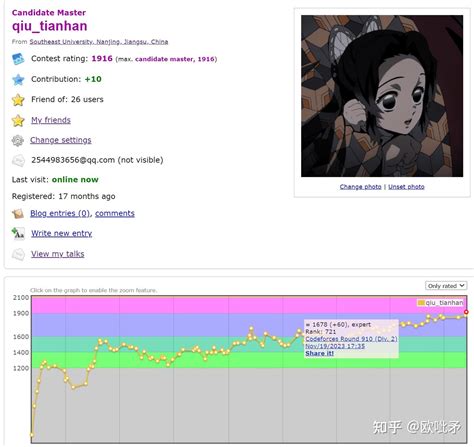 Codeforces Visualizer 的图像结果