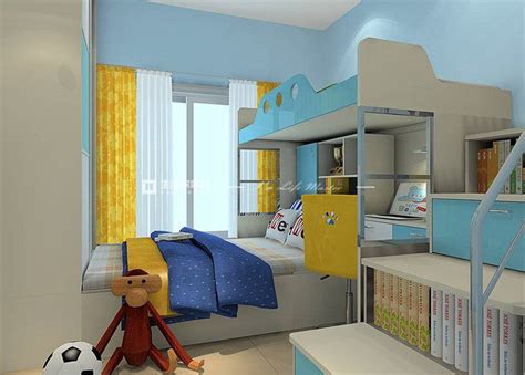 小空间儿童房布置效果图 - 家居装修知识网