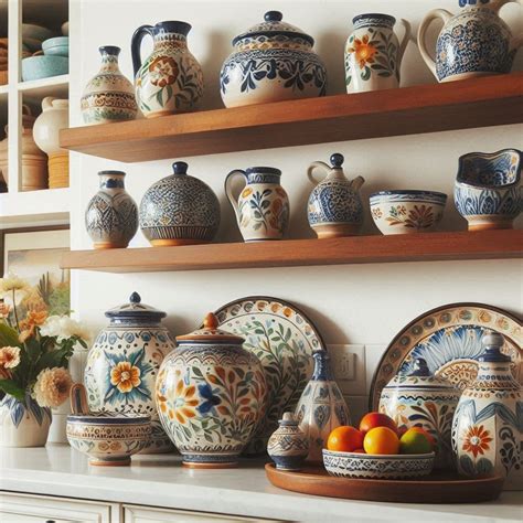Mexican Talavera Sconces, Flower Pots & Planters | Rustica House