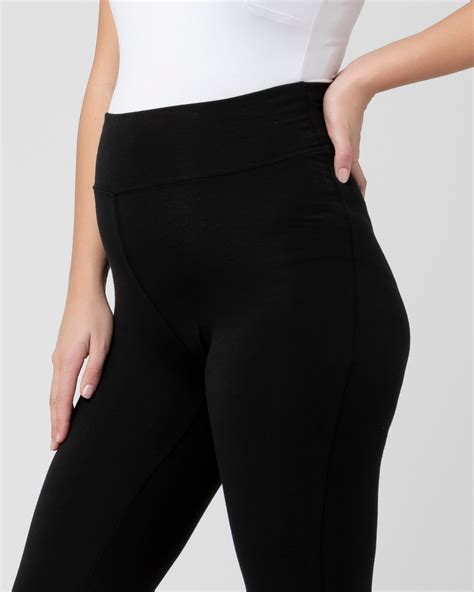 Ripe Maternity Organic Essential Leggings Black | Maternity Pants ...