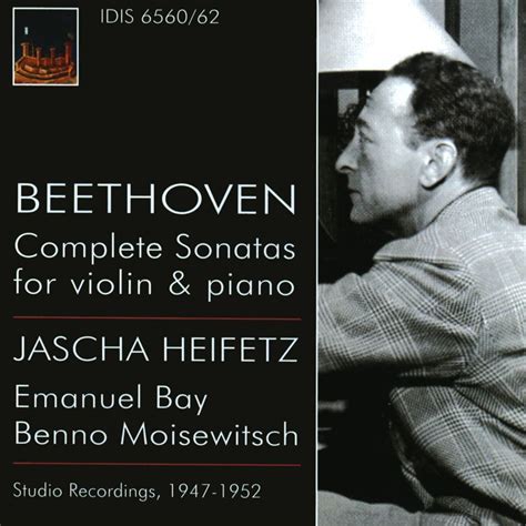JASCHA HEIFETZ BEETHOVEN: COMPLETE SONATAS FOR VIOLIN & PIANO NEW CD ...