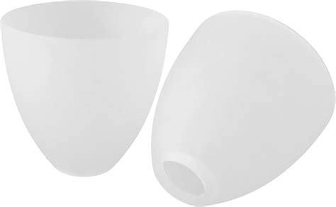 Voguad Bell Shape Glass Replacement Globe, Frosted | Ubuy India