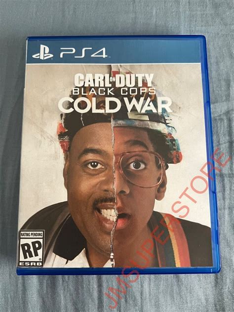 CUSTOM Carl On Duty Black Cops COLD WAR Call of Duty PS4 PS5 MEME Game ...