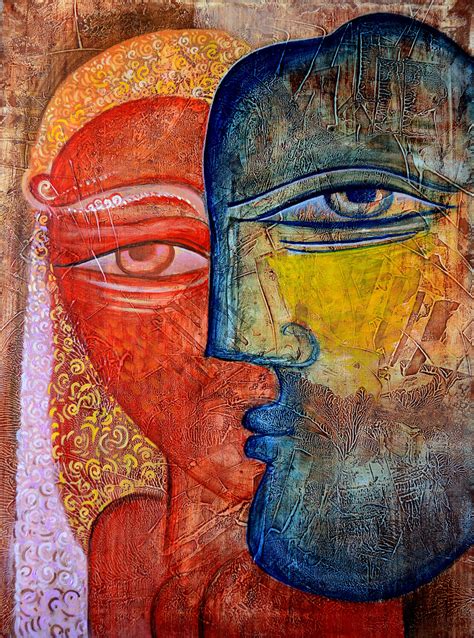 Duality Of Man Painting