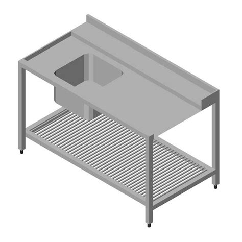 Öztiryakiler Left Entrance Countertop with Dishwasher Sub-Table ...