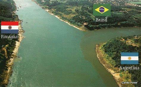 Fronteira dos três países: Brasil, Argentina e Paraguai | Paraguai ...