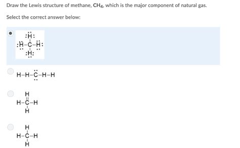 Lewis Structure for CH4 的图像结果