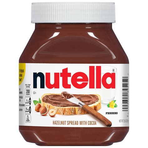 Nutella Chocolate Hazelnut Spread, Perfect Topping for Pancakes, 26.5 ...