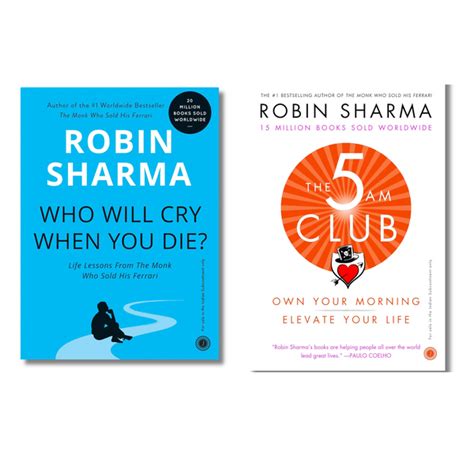 (Combo 2 Book) Who will cry when you die and The 5 AM CLUB By Robin ...