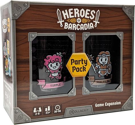 Rollacrit Corp | Heroes of Barcadia Party Pack Expansion | Dungeon ...