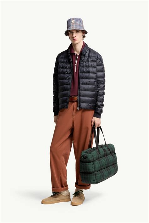 Navy Blue Rigel Short Down Jacket - All Down Jackets for Men | Moncler US