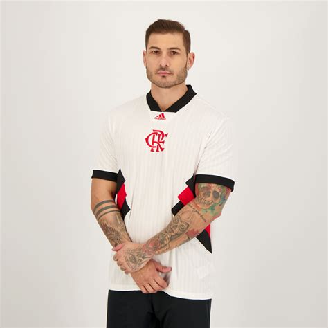 Camisa Adidas Flamengo Icon - FutFanatics