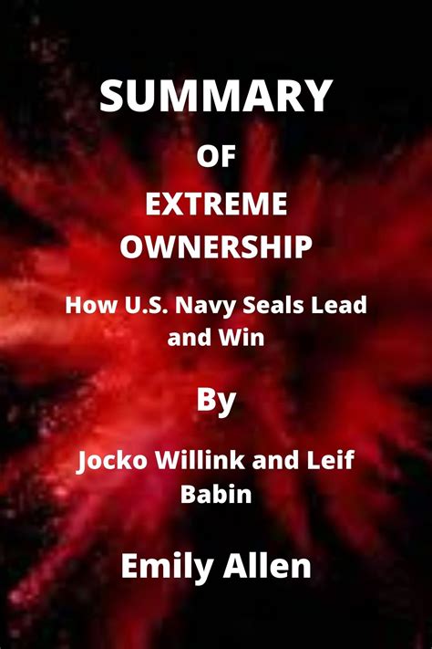 Extreme Ownership Summary