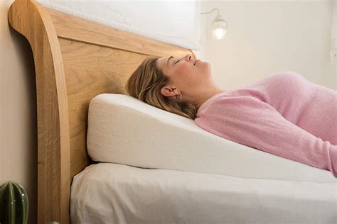 HD Memory Foam Inclined Wedge for Acid Reflux and Orthopedic Back Supp ...