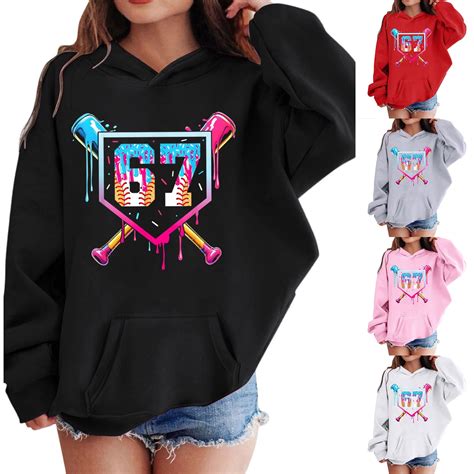 CHENge Kid Ice Cream 67 Meme Hoodies Funny Six Seven Casual Hooded Boys ...