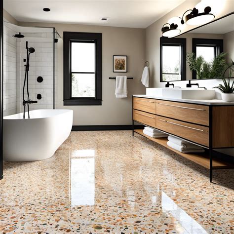 23 Innovative Epoxy Bathroom Floor Ideas for Your Home Decor Inspiration