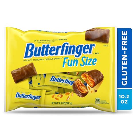 Amazon.com: Butterfinger Fun Size Candy Bars, Crispety Crunchety Peanut ...