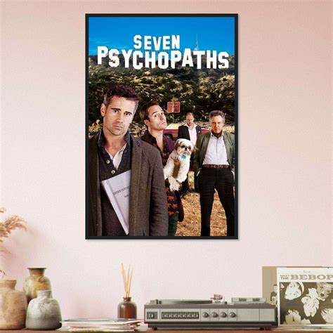 Seven Psychopaths (2012) Movie Poster Print - Citiesbox