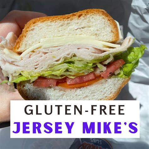 Gluten Free Bread Jersey Mike's Carbs at Walter Paul blog
