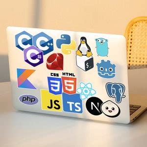Python Programming Laptop Stickers 的图像结果
