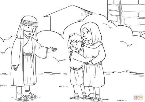 Elisha Said to the Woman with Son to Go Away from a Famine That Will ...