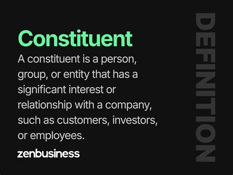What Is a Constituent? | ZenBusiness