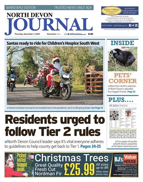 Get digital access to North Devon Journal - December 03, 2020 issue ...