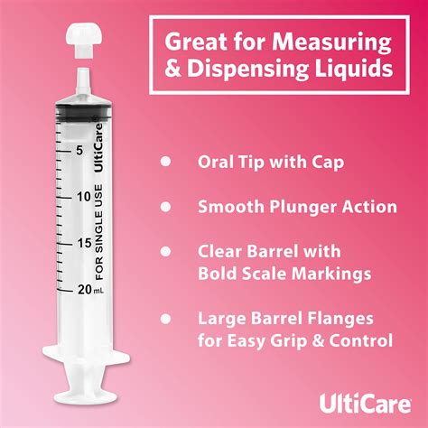 Mua UltiCare 20mL (4 TSP) Oral Syringe – Uses Include Oral ...