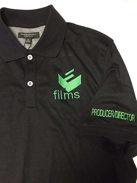 Embroidery Logo On Polo Shirt at Tawny Dunn blog