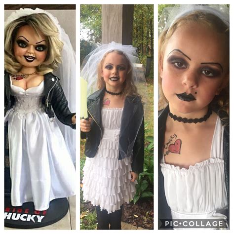 DIY Halloween Costume | Bride of chucky costume, Bride of chucky ...