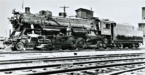 Wabash Railroad | Decatur, Illinois | Class K-5 2-8-2 #2601 steam ...