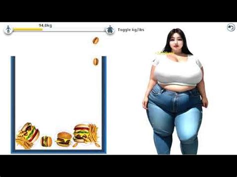 Burger Binge (Weight Gain Game) - Fat Girl - YouTube
