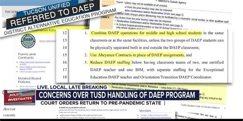 Court orders TUSD to restore long-term suspension program