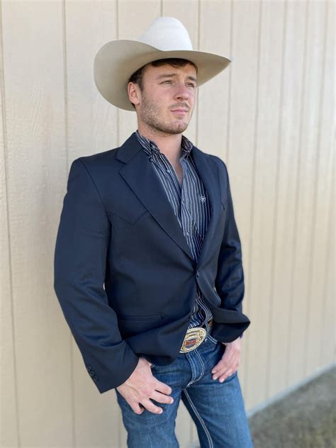 Men's Black Abilene Sport Coat - Saddle Rags | Black sport coat, Western sport coat, Sport coat