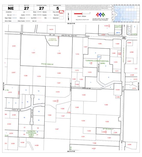 Snohomish County, WA Assessor Maps Selection
