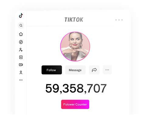 TikTok Follower Counter For Free | Real-Time - Fansoria