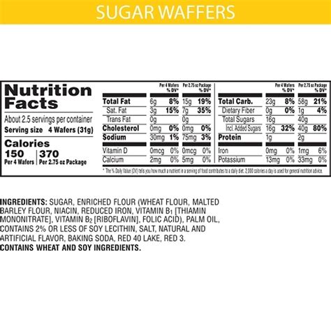 Keebler Strawberry Sugar Wafer Cookies, 2.75 Ounces, 144 Per Case