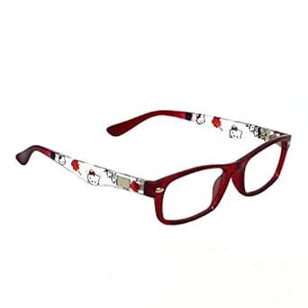 Buy Goggy Poggy Rectangular Red Color Spectacle Frames For Kids at ...