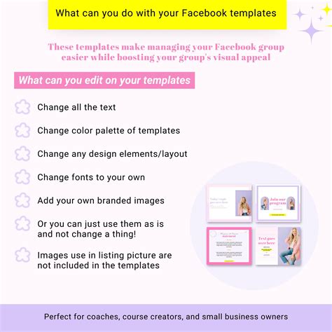 Facebook Group Templates, Canva Social Media Posts (digital Download ...